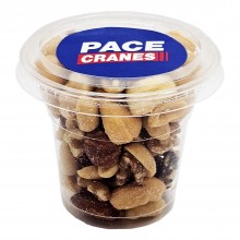 Tub filled with Mixed Nuts